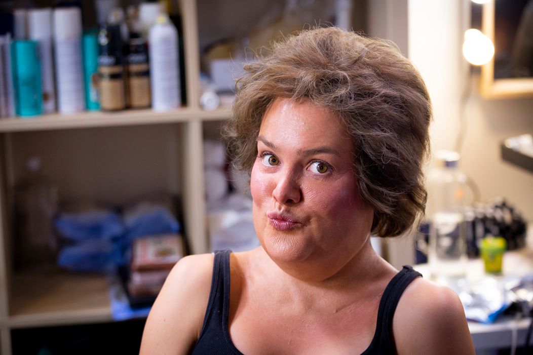 Mary Bartalos ako Susan Boyle. 