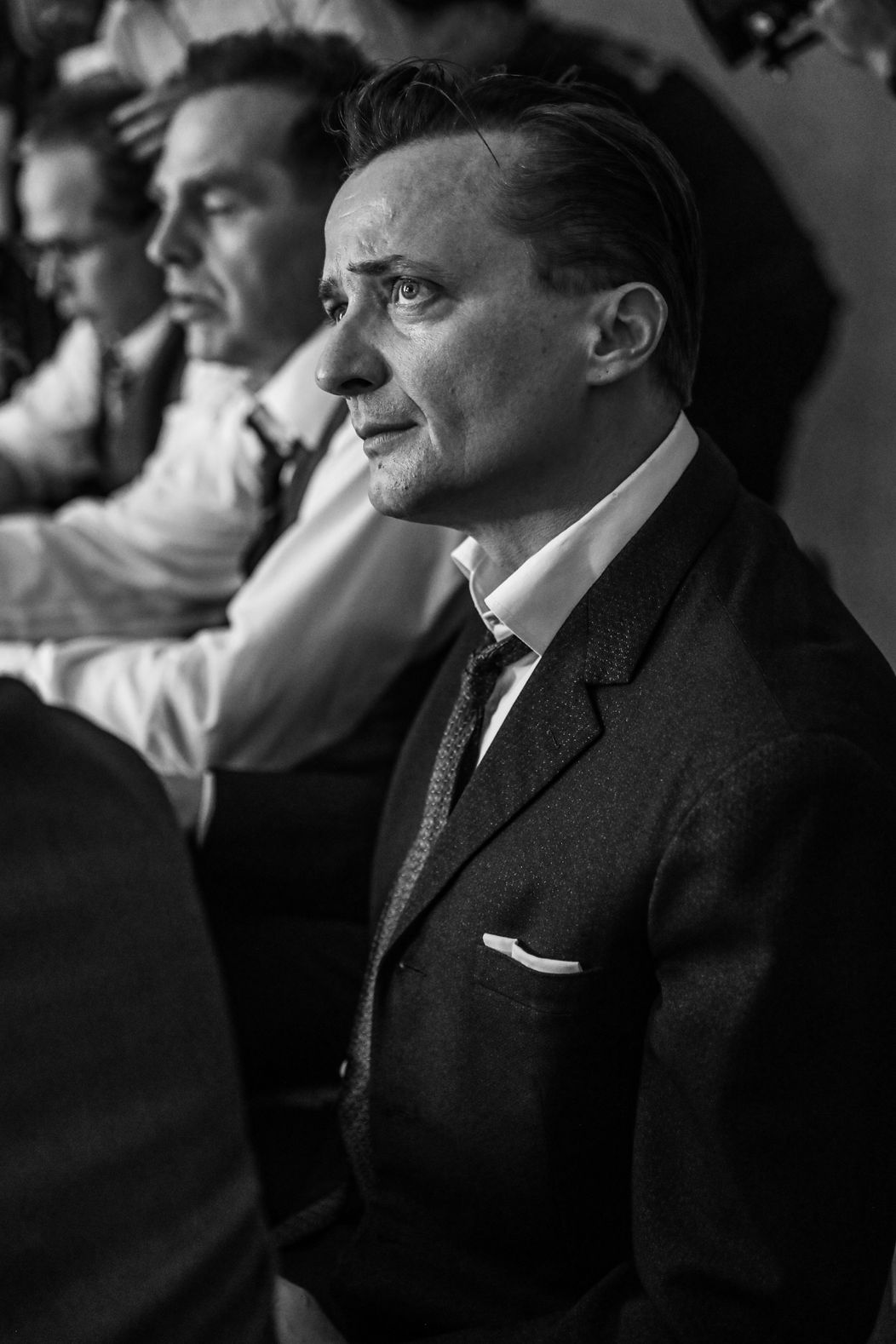 Dano Heriban ako Alexander Dubček vo filme Muž, ktorý stál v ceste