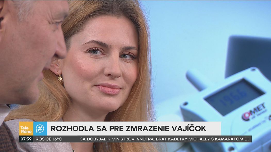 Moderátorka Becca sa rozhodla pre zmrazenie vajíčok
