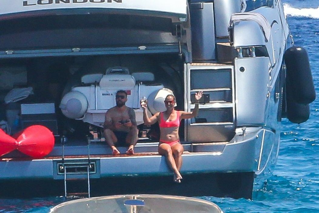 Paparazzi zábery Dominiky Cibulkovej. 