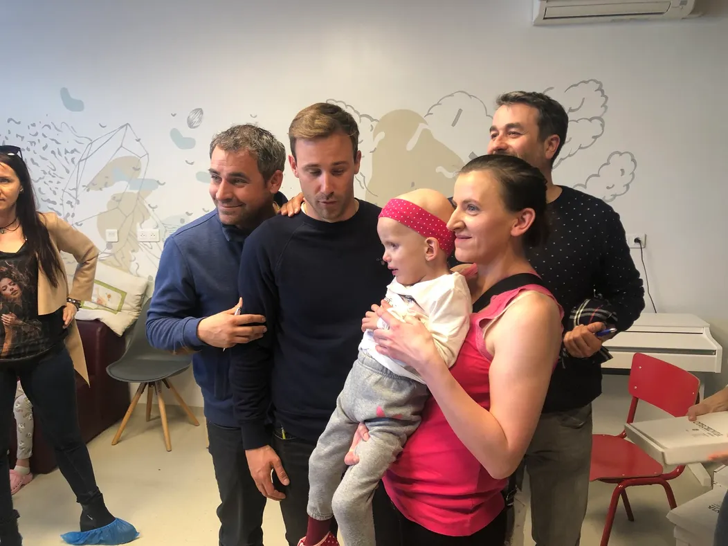 Pacienti sa s Oteckami radi vyfotili.