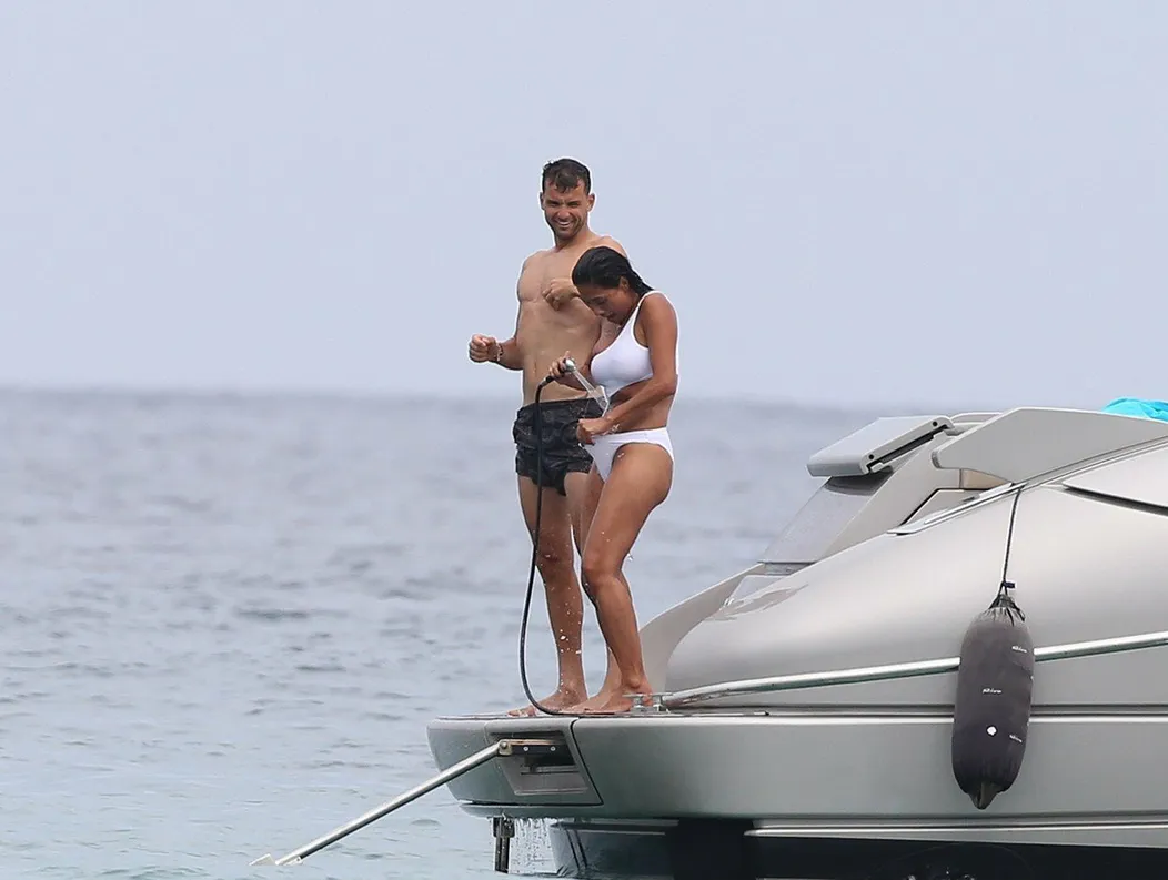 Nicole Scherzinger a Grigor Dimitrov šantili na lodi