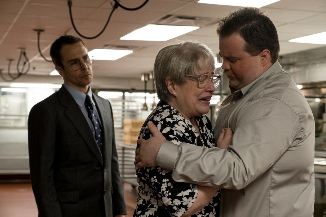Paul Walter Hauser a režisér filmu Richard Jewell Clint Eastwood