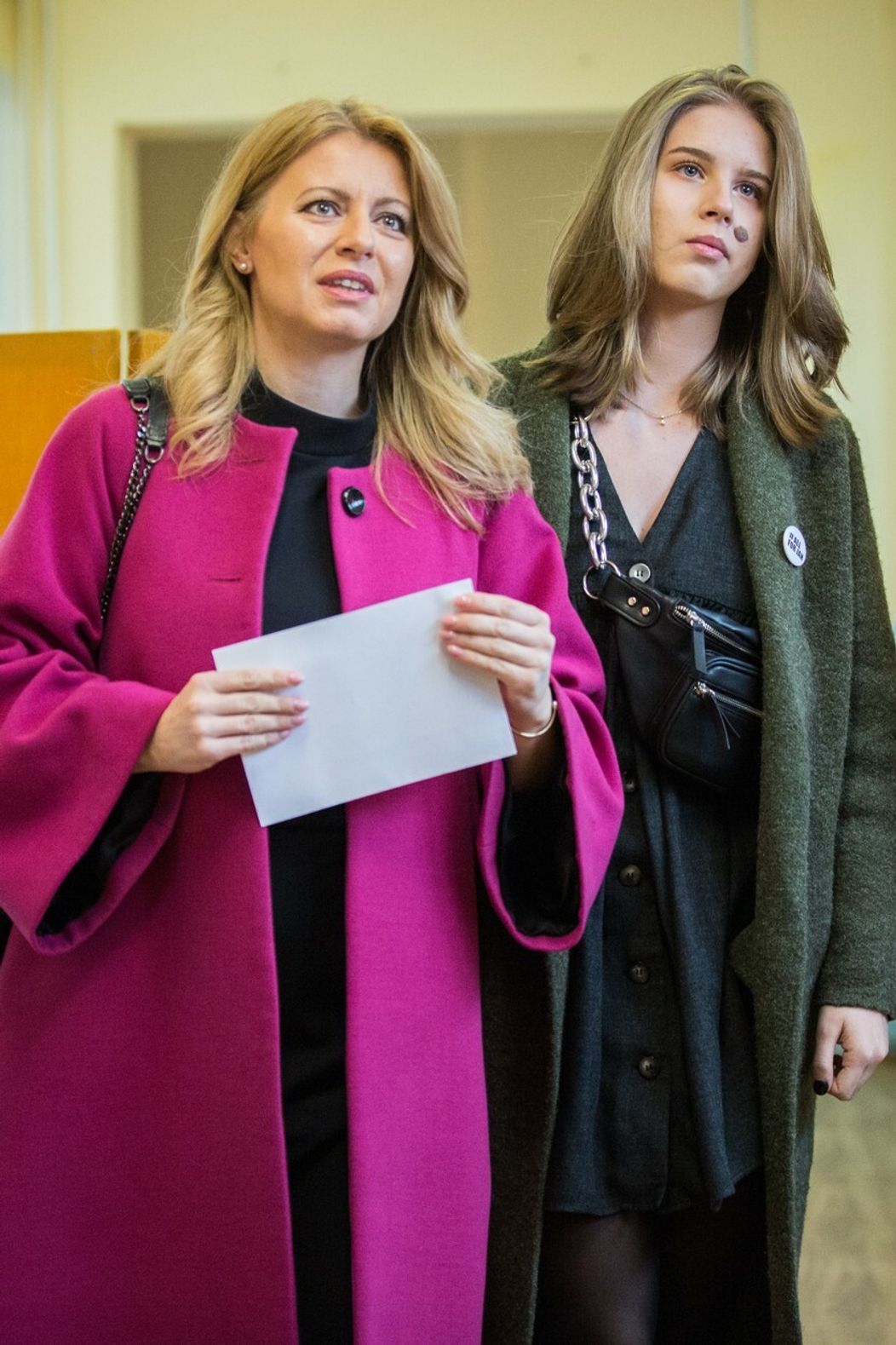 Prezidentka Zuzana Čaputová s dcérou Emmou.