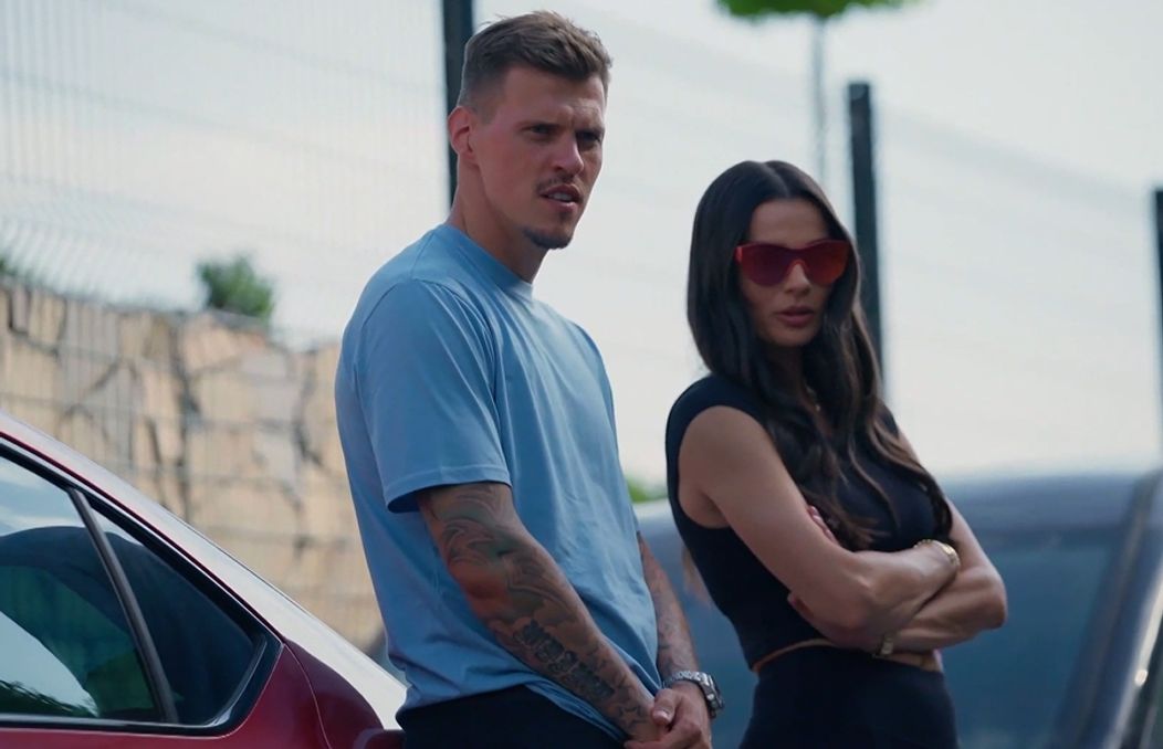 Martin Škrtel s rodinou