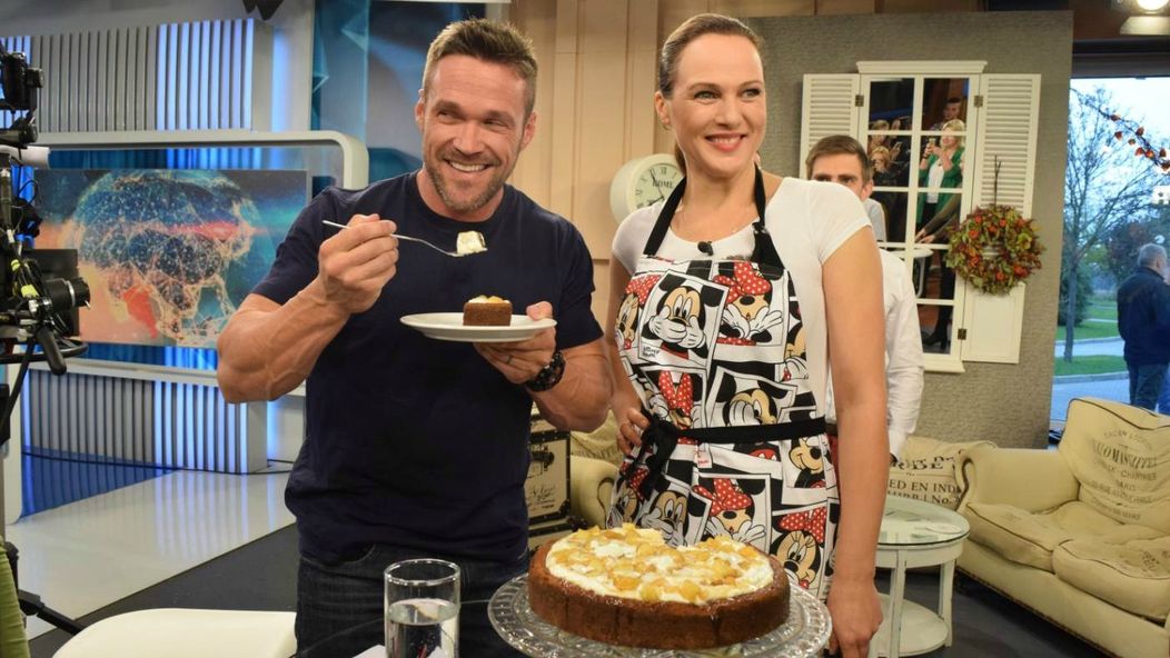 Chris Powell a Aďa Poláková