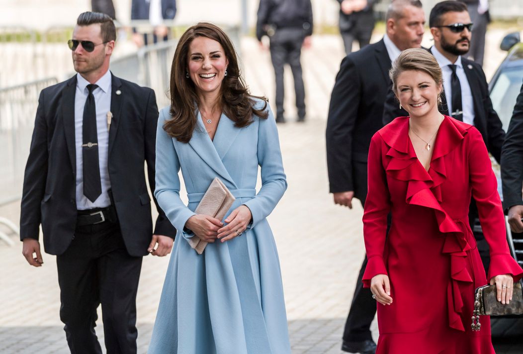 Kate Middleton na návšteve Luxemburska. 