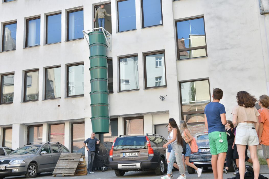 Kaskadérska scéna v Pánovi profesorovi