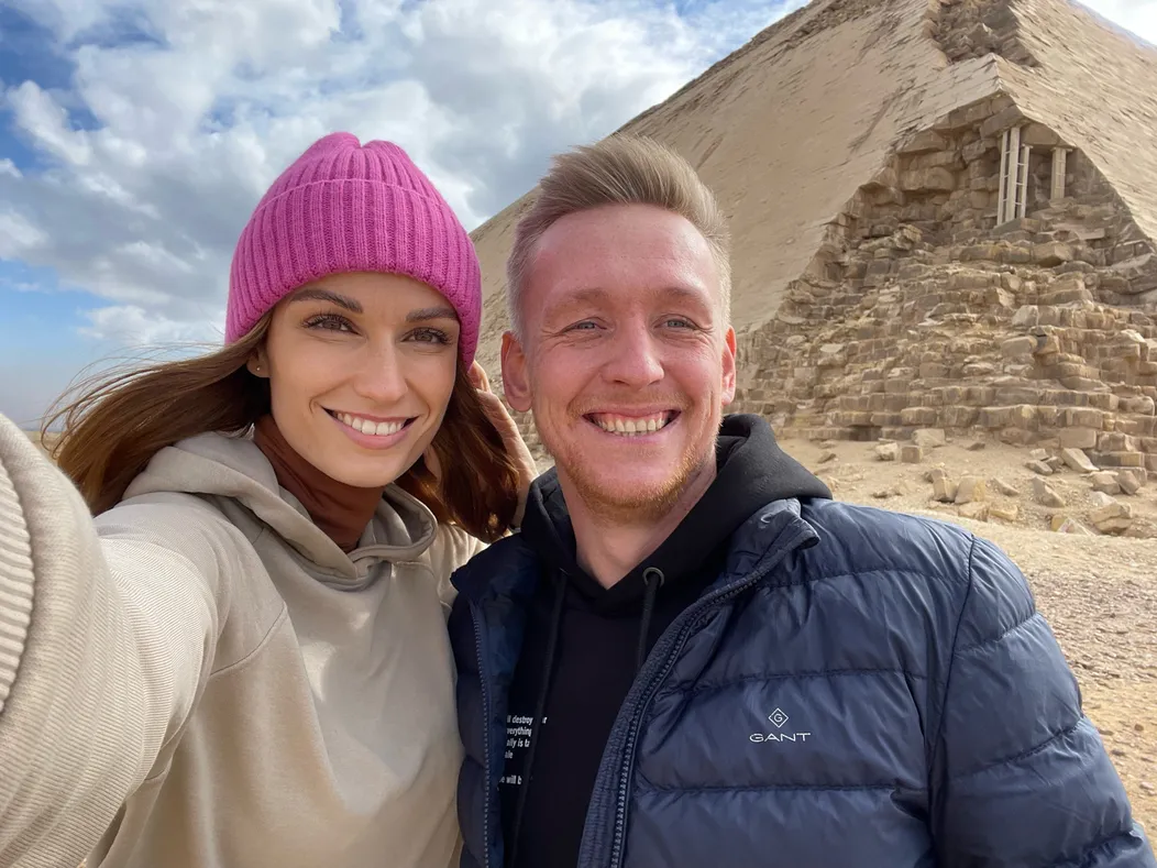 Jana a Martin v Egypte