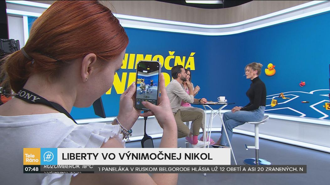 Liberty Blake Simon v Teleráne.