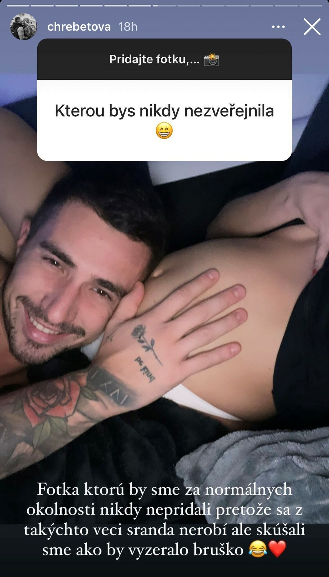 Martin a Laura vyvolali touto fotkou rozruch.