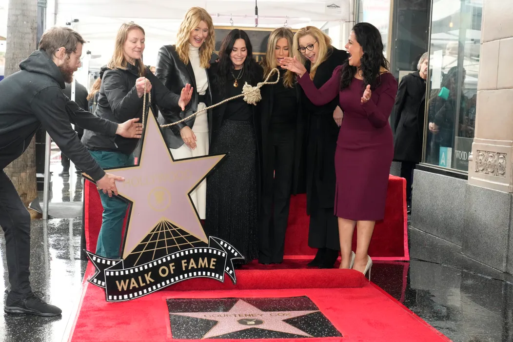 Courteney Cox má hviezdu na Hollywoodskom chodníku slávy