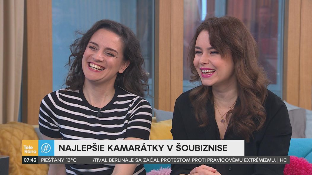 Dominika Kavaschová a Andrea Bučko v Teleráne
