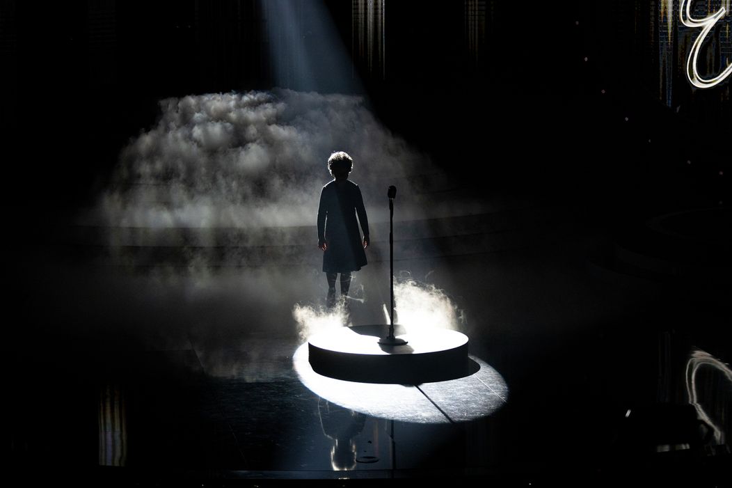 Maroš Baňas ako Edith Piaf