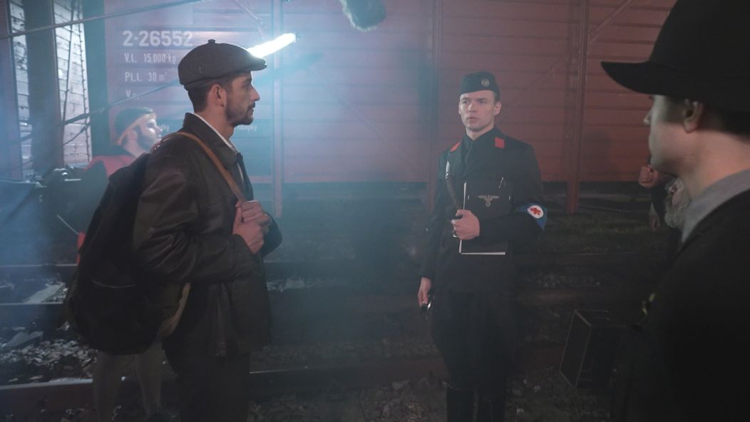 Zákulisie natáčania transportu Židov