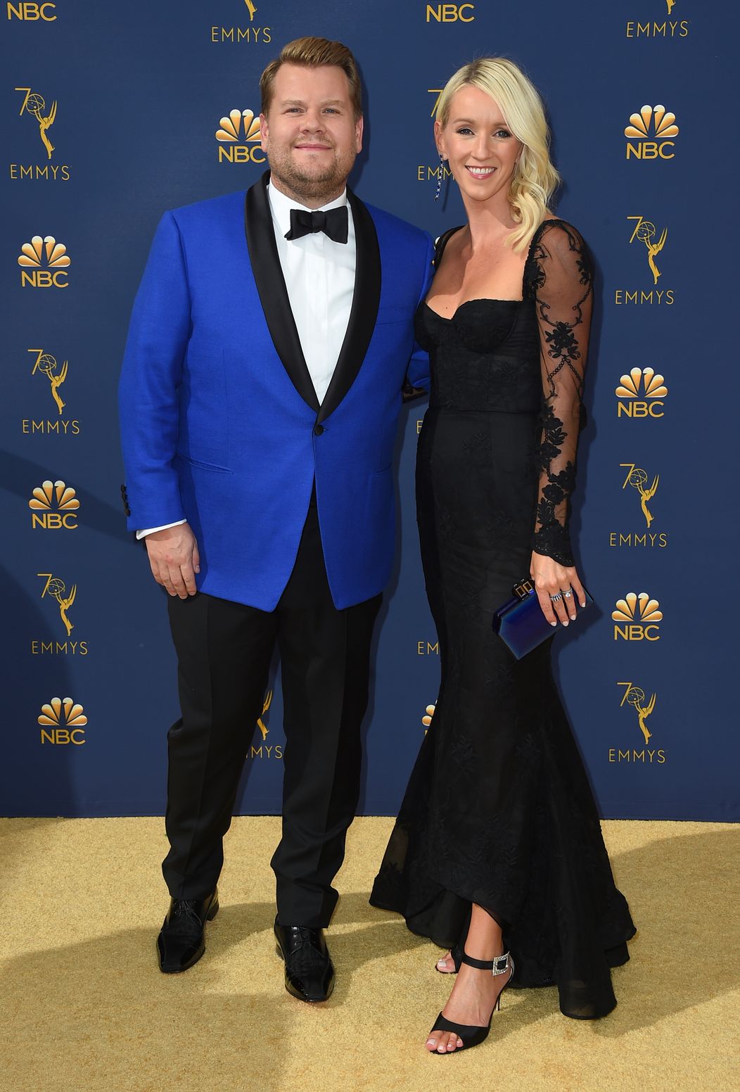 James Corden a Julia Carey