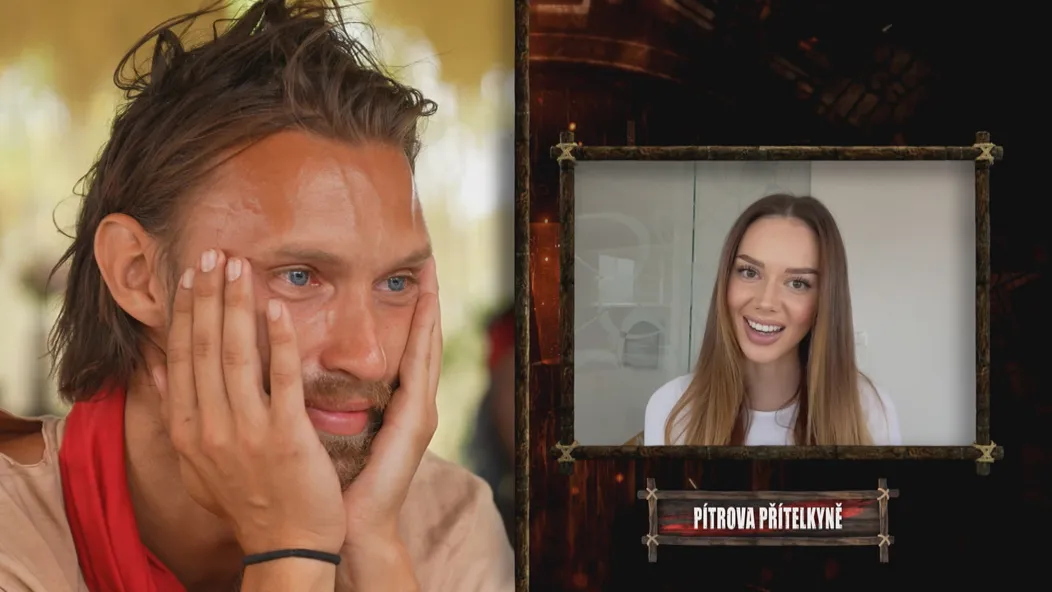 Pítr sa po odkaze od priateľky Gabči rozplakal.