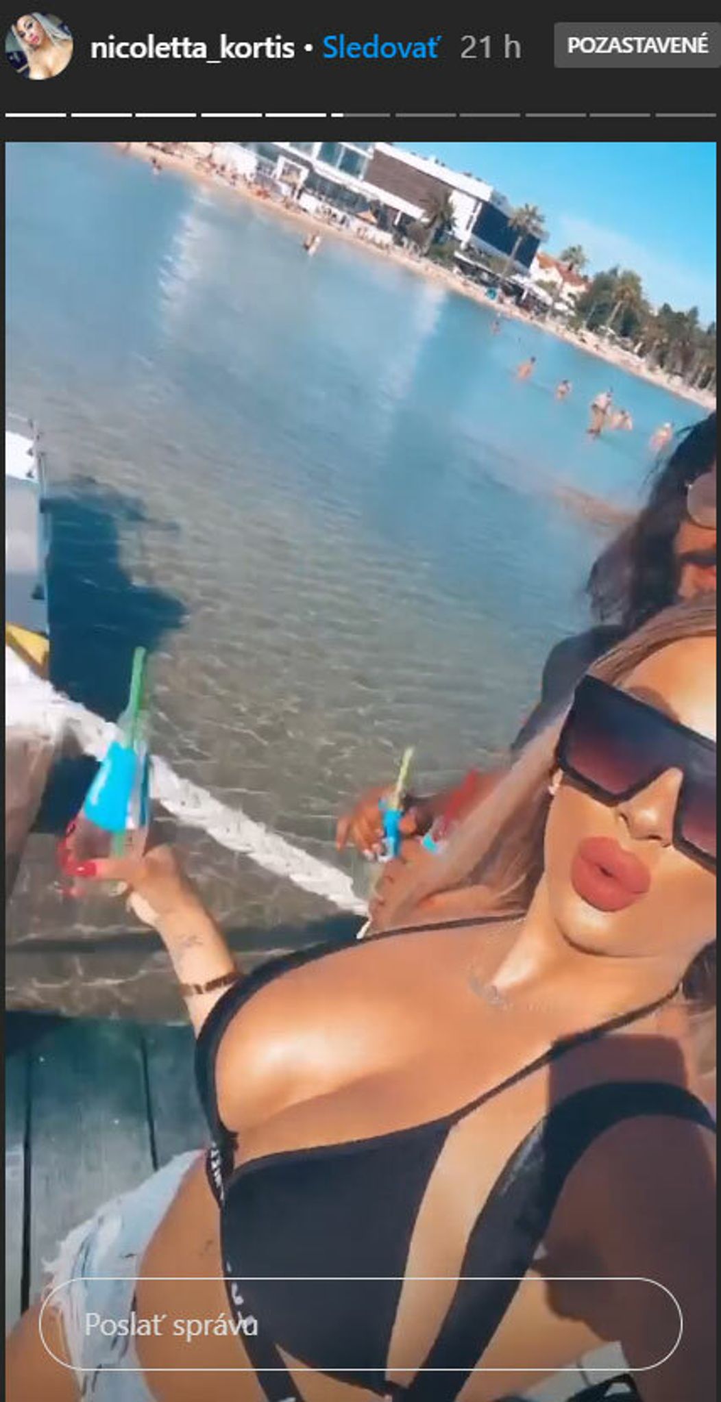 Daniela Nikoleta Kortišová v Chorvátsku