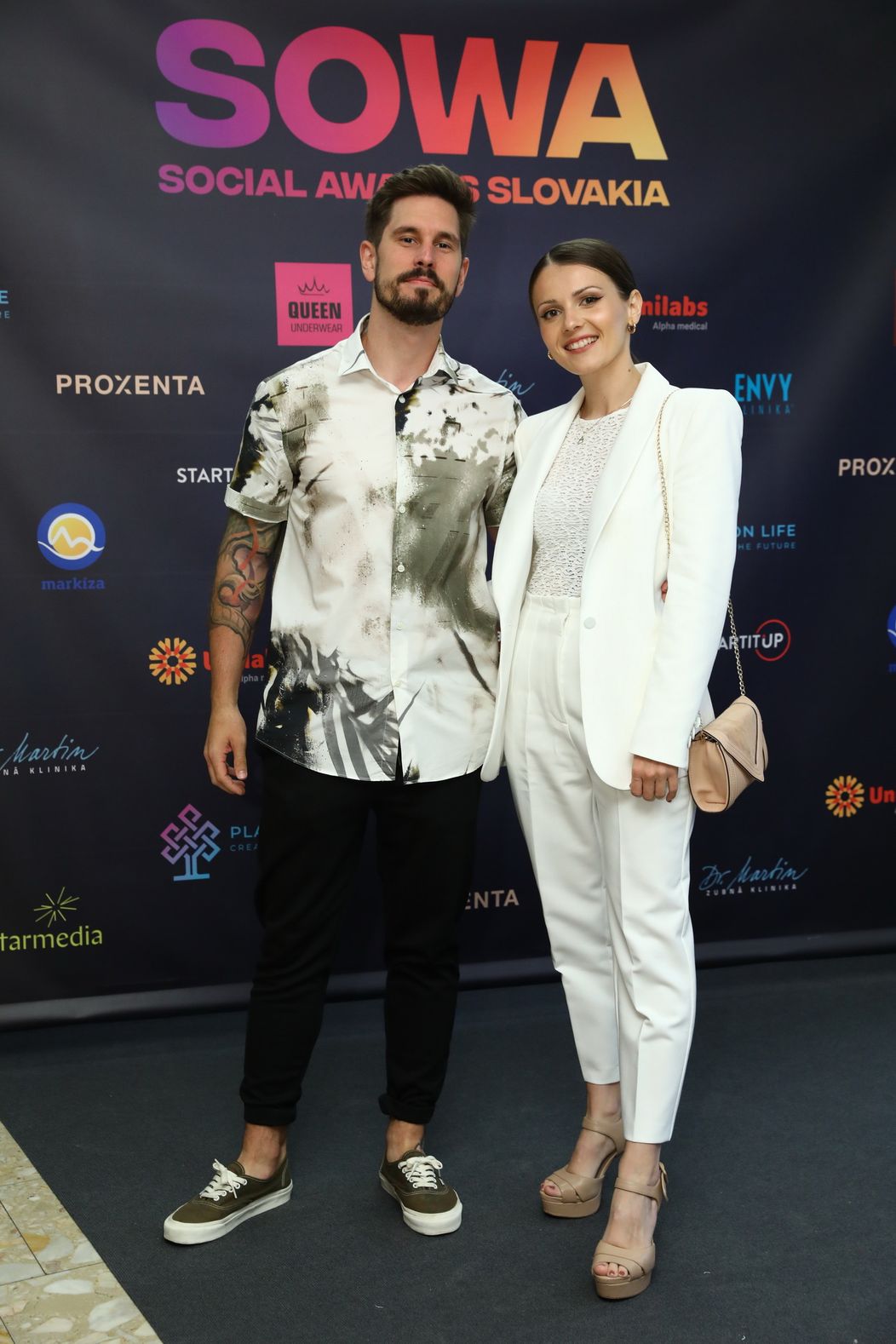 Jakub Ťapák s partnerkou