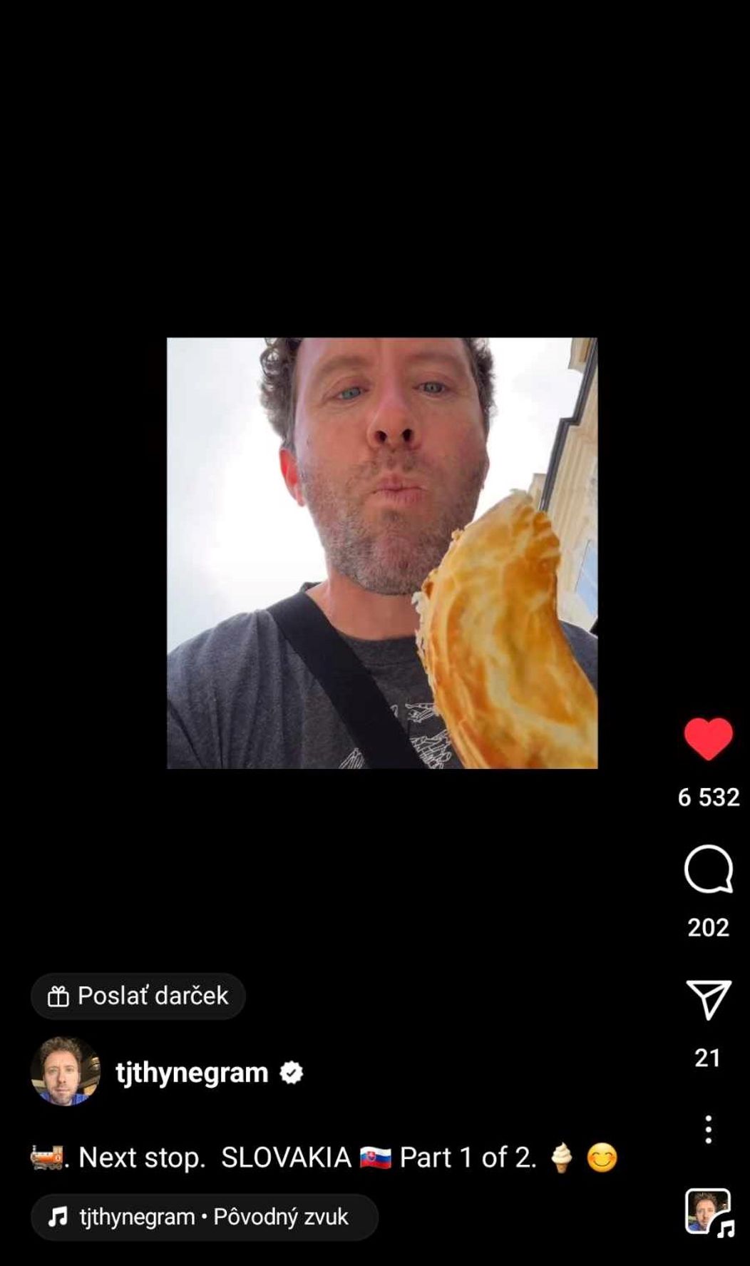 TJ Thyne na Slovensku