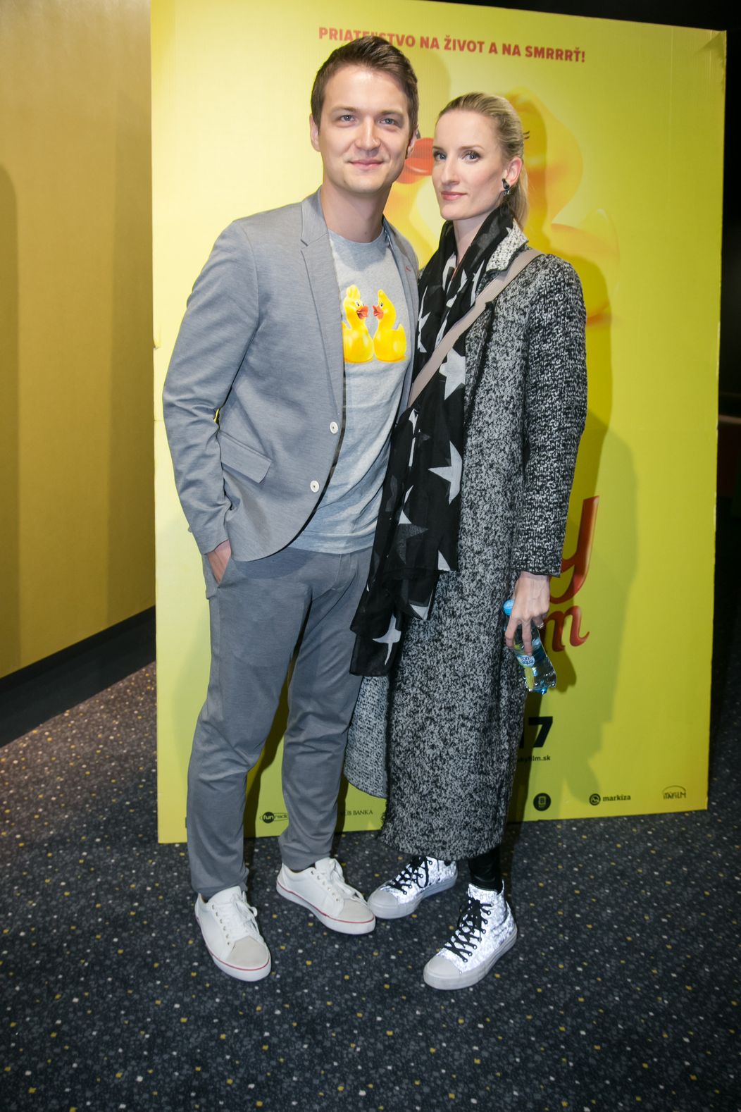 Premiéra Cuky Luky filmu, Adela banášová a Viktor Vincze