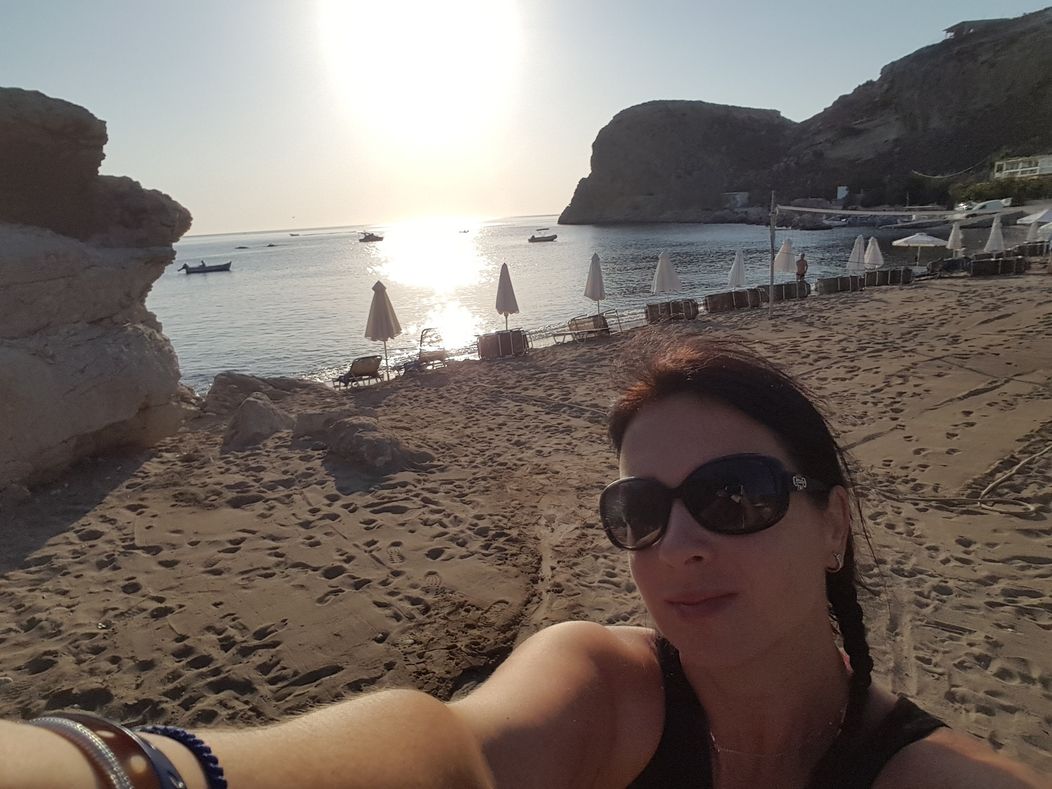 Zuzana Konečná na dovolenke