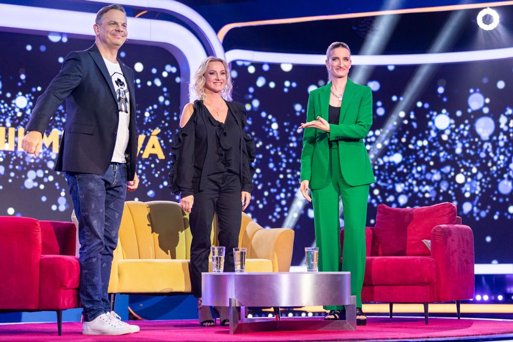 Monika Hilmerová v šou 2 na 1