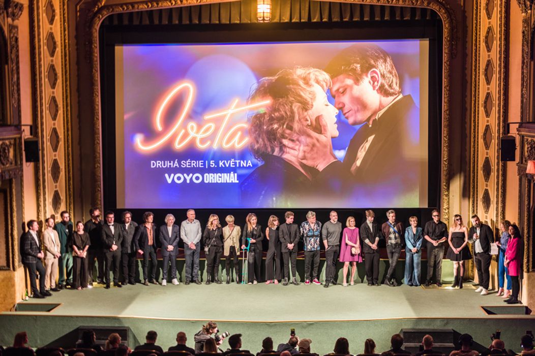 Hostia na premiére druhej série Voyo Originálu Iveta
