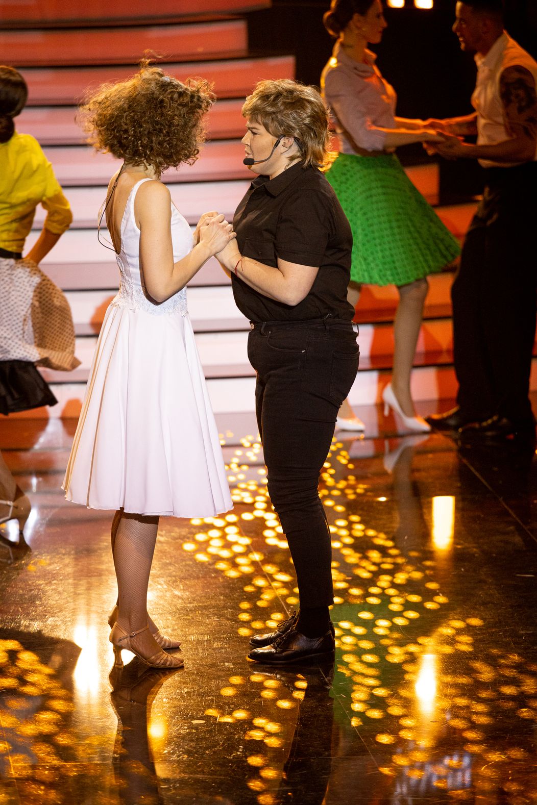 Lenka Vavrinčíková a Evelyn ako Baby a Johny z Hriešneho tanca.