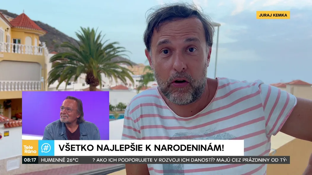 Jozef Vajda hosťom Telerána