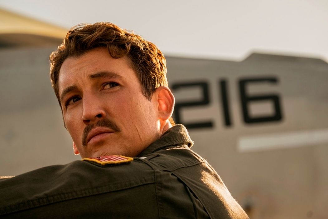 Miles Teller vo filme Top Gun: Maverick