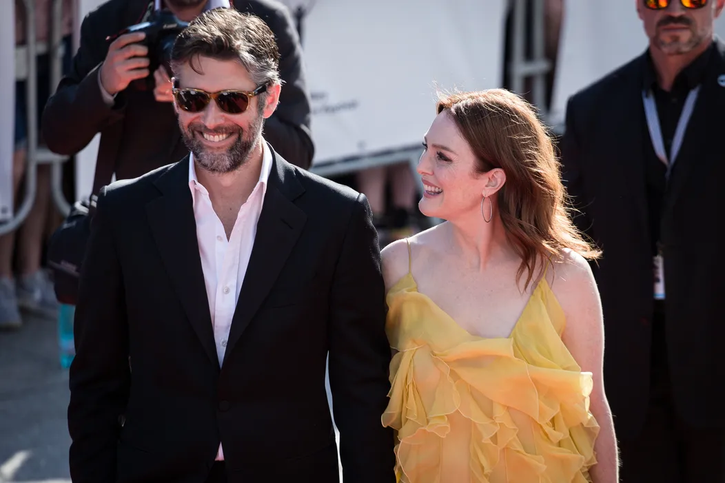 Julianne Moore a Bart Freundlich na Medzinárodnom filmovom festivale v Karlových Varoch