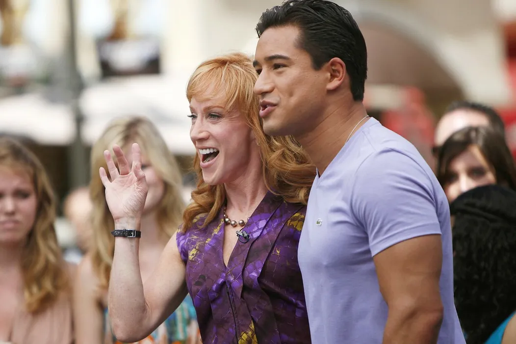 Kathy Griffin a idol žien Mario Lopez