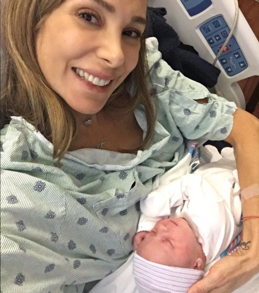 Natalia Streignard s dcérkou Giou a synčekom Jacquesom