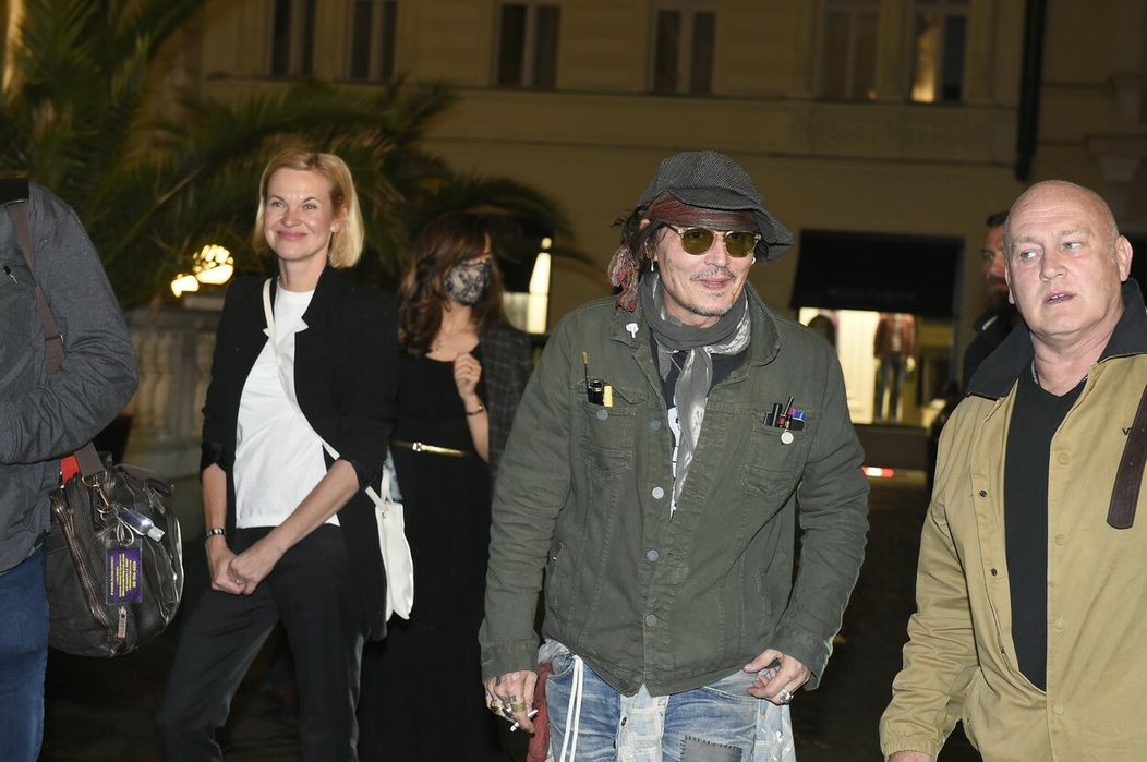 Johnny Depp v Karlových Varoch