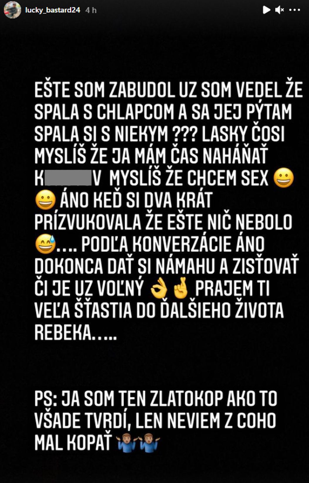 Takto Heňo opísal rozchod s Rebekou