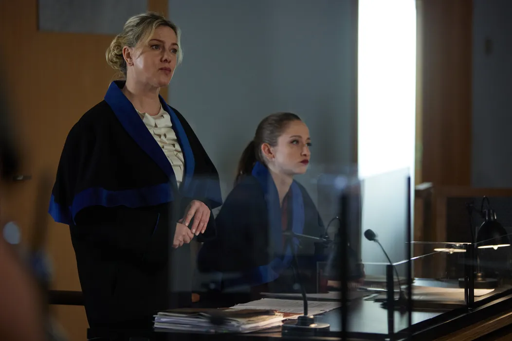 Monika Hilmerová a Eva Mores v seriáli Vina