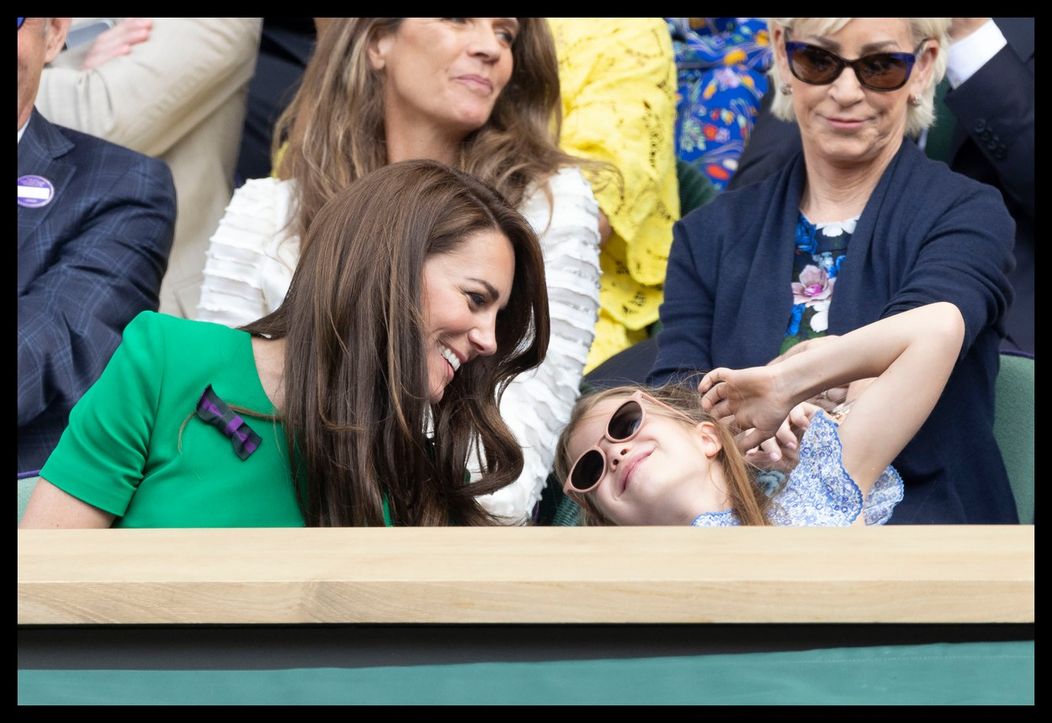 Princezná Charlotte prvýkrát na Wimbledone