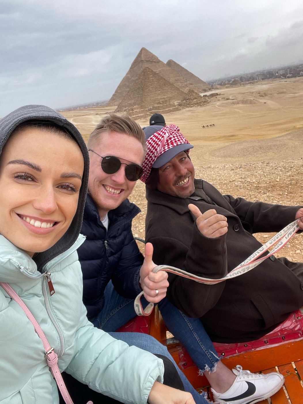Jana a Martin v Egypte