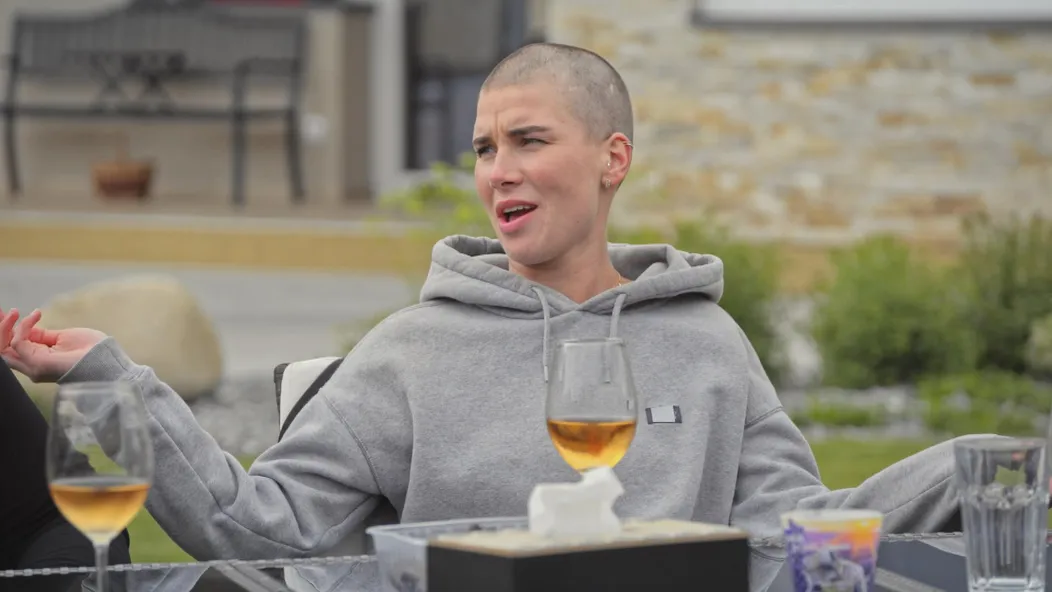 Žaneta Skružná s rodinou.