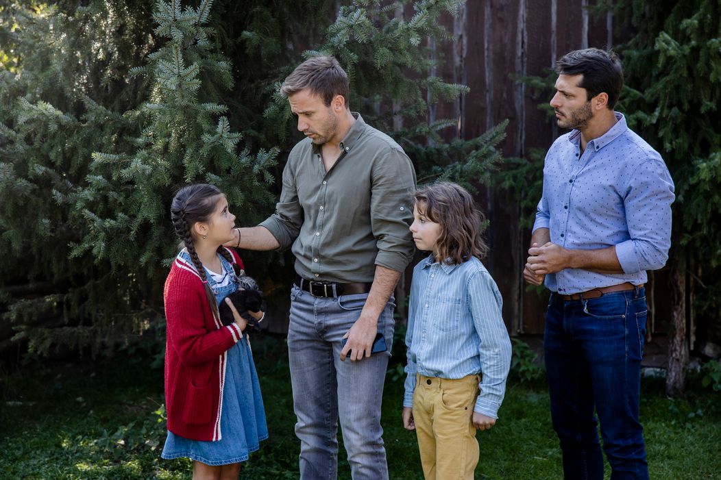 Julka, Tomáš, Max a Alex na farme