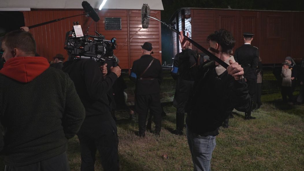 Zákulisie natáčania transportu Židov