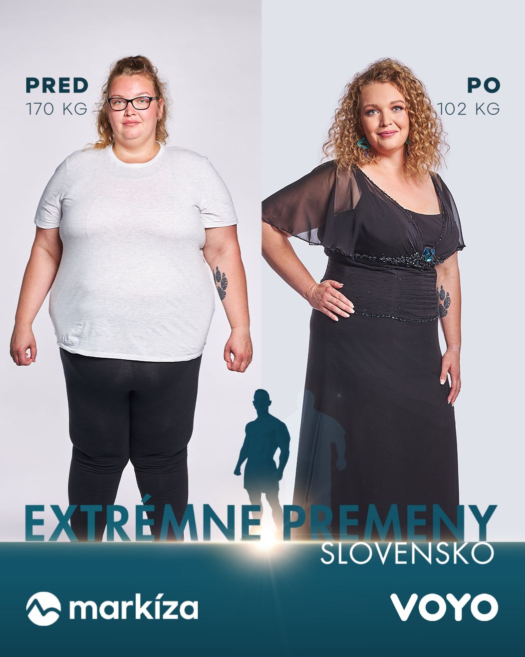 Denisa schudla 68 kíl