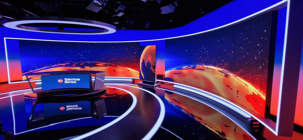 Štúdio Televíznych novín - po rekonštrukcii