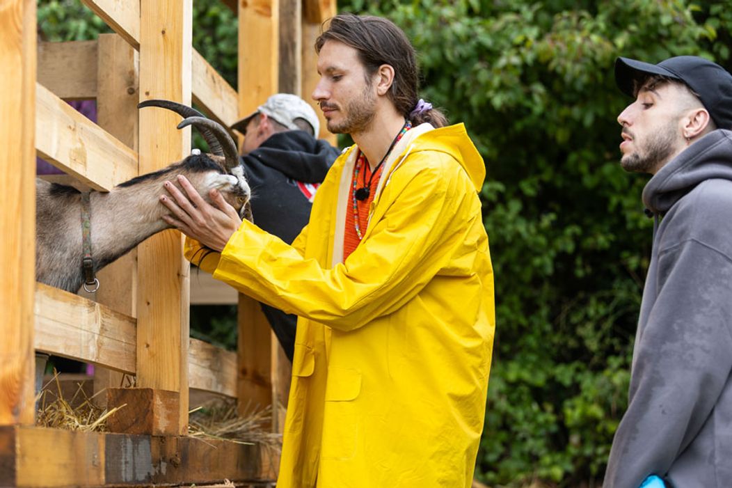 Daniel Kňažík počas nakrúcania Farmy 15