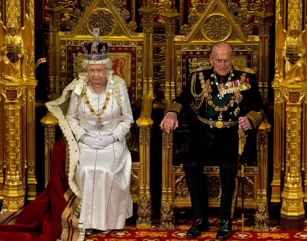 Kráľovná Alžbeta II. a princ Philip