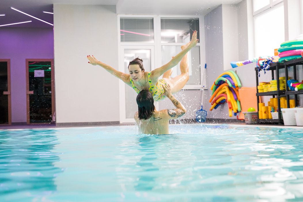 Gabika Marcinková na tréningu