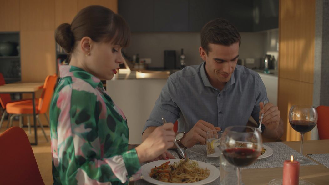 Martin strávil s Evou noc