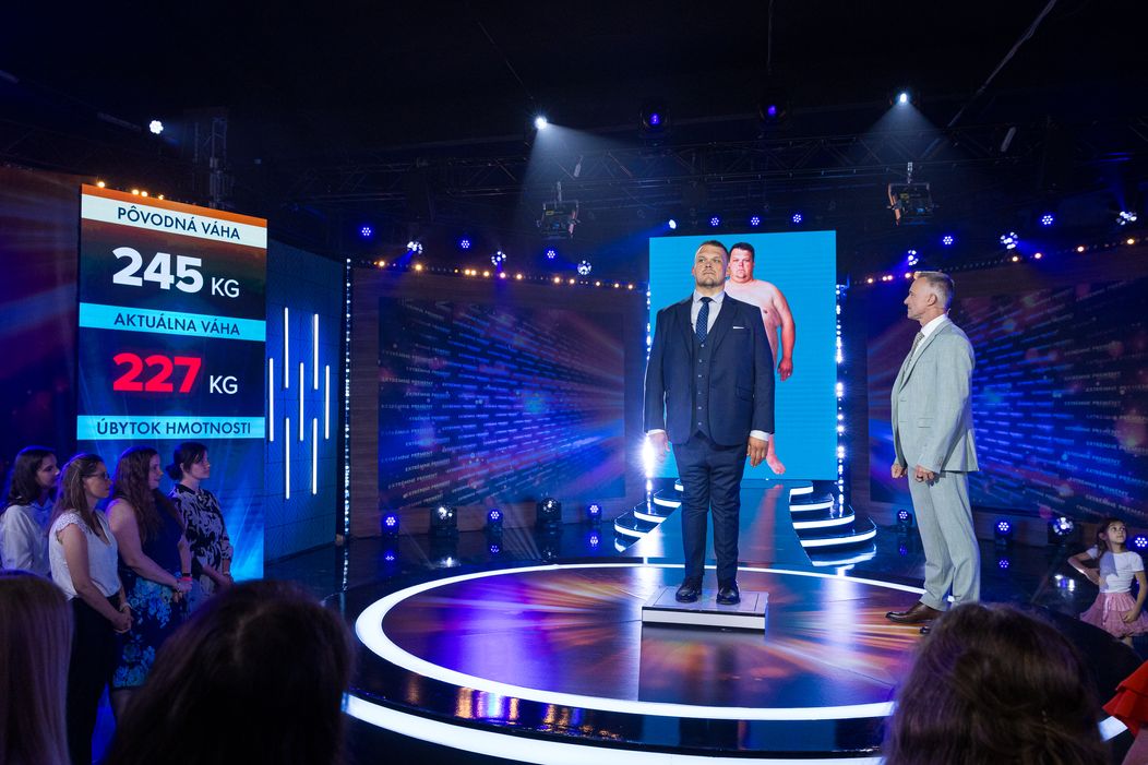 Andrej Baláž prišiel na galavečer Extrémnych premien ako nový človek.