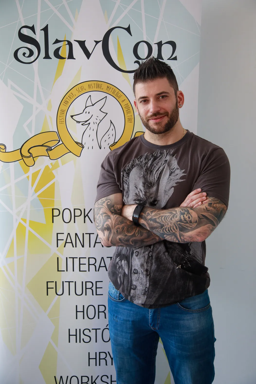 Stanislav Ianevski na metlobalovom tréningu so slovenským metlobalovým tímom Pressburg Phantoms